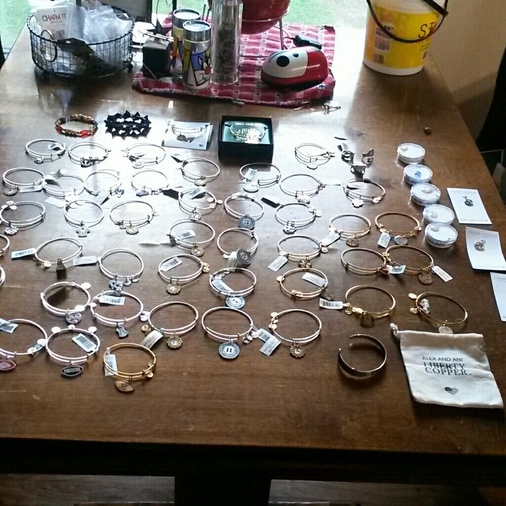 Alex and Ani bracelet bundle